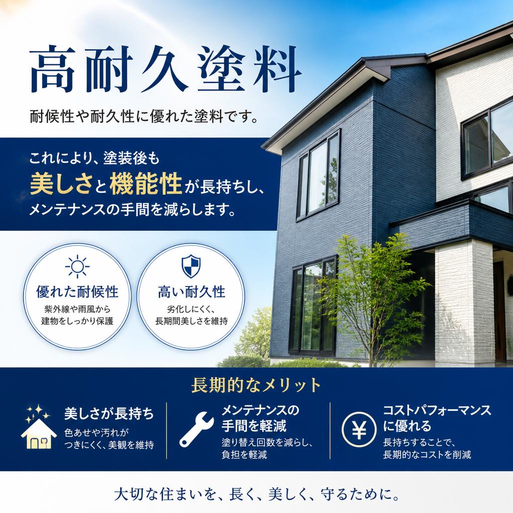 2. 高耐久塗料の魅力とは？