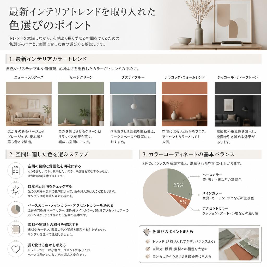 内装に合った塗装トレンド